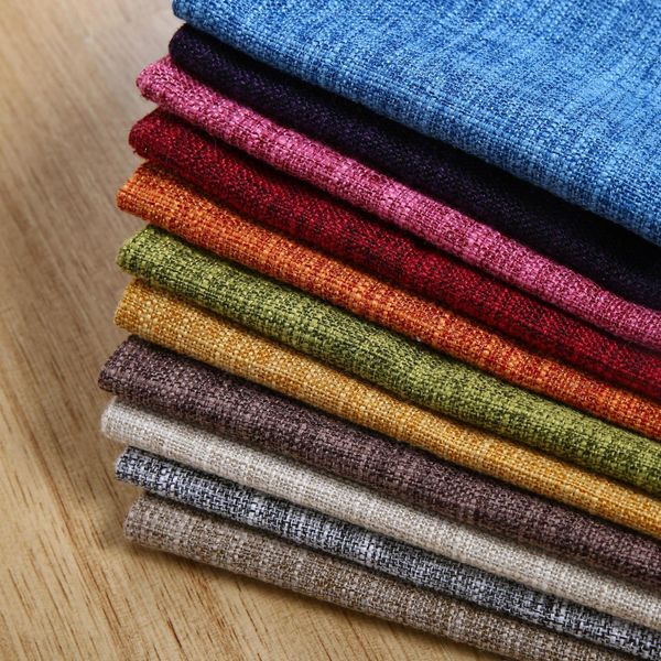 

classical solid color burlap case pillow covers linen square cushion cover for couch sofa cotton-linen decorative ewa263