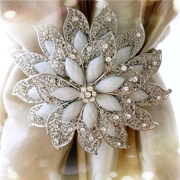 

other home decor flower shaped magnet curtain tieback rings spring rhinestone steel wire magnetic buckle clips window holder accessories