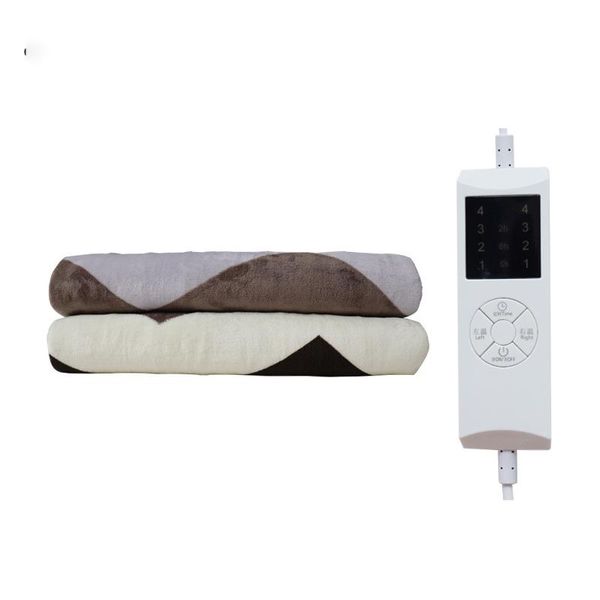 

150*80cm automatic electric blanket thermostat throw double winter body warmer bed heated mattress heating carpets mat