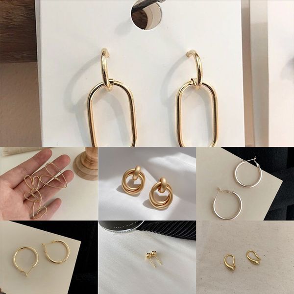 

b3yd korean jewelry 925 sier earring turtle zircon pearl heart for earrings pottery pearl flower crystal women statement ear, Golden