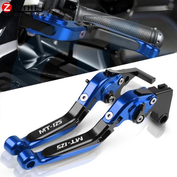 

motorcycle accessories adjustable folding extendable brake clutch levers parts for mt125 mt-125 mt 125 2015 2016-2017 171