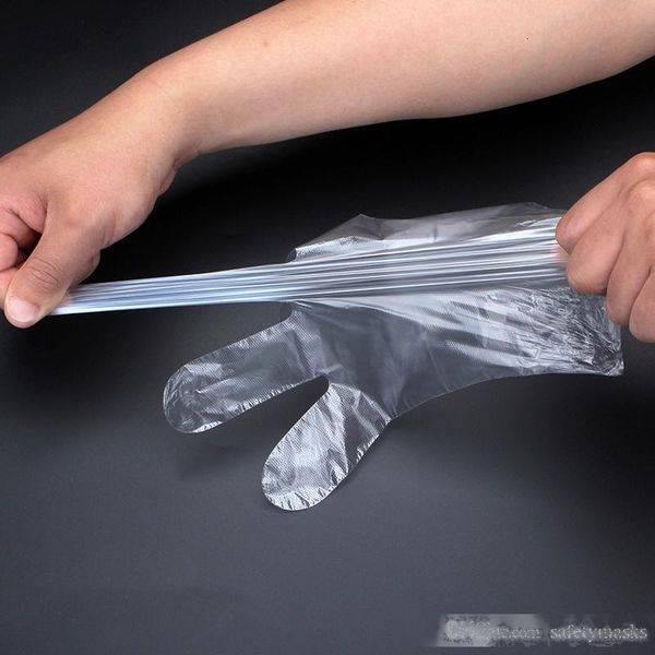

factory58qnkitchen plastic restaurant disposable for bbq eco-friendly food fruit vegetable gloves