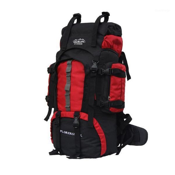 

60l outdoor waterproof travel hiking bag cycling bag sports backpack a02931