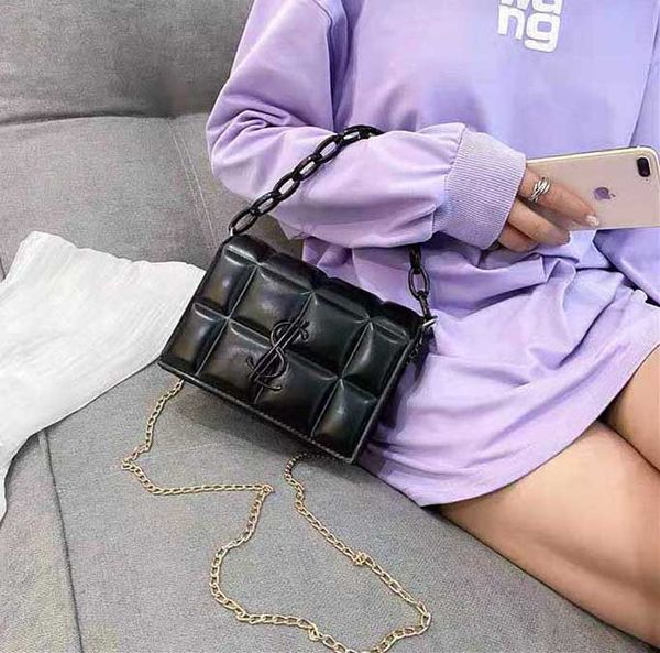 

hbp new ladies fashion shoulder bag classic leather plastic chain 6655