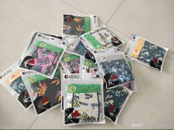 

new products on the market popular shorts popular printing ethika sports casual men's underwear random mixed exclusive packaging 413, White;black
