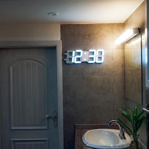 

desk & table clocks electronic wall clock digital kitchen lights lighting alarm electronica hogar ba60jx