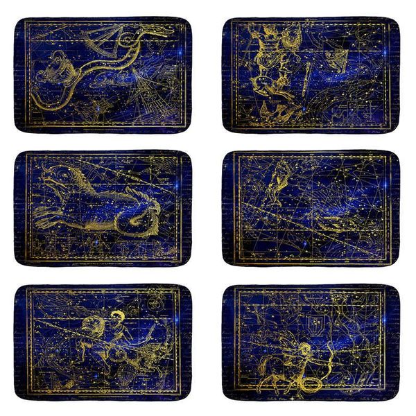 

cushion/decorative pillow constellation doormat outer space star nebula astral cluster astronomy theme galaxy mystery decoration door floor
