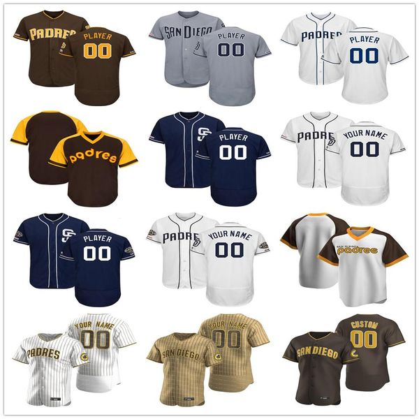 

custom men women kid alex dickerson hunter renfroe joey lucchesi chris paddack cal quantrill manny machado josh naylor trevor hoffman jersey, Blue;black