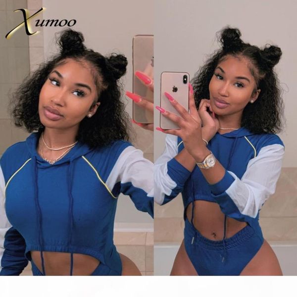 

xumoo wig kinky curly bob wig black remy human hair lace front wigs l part short bob human hair wigs for black women, Black;brown