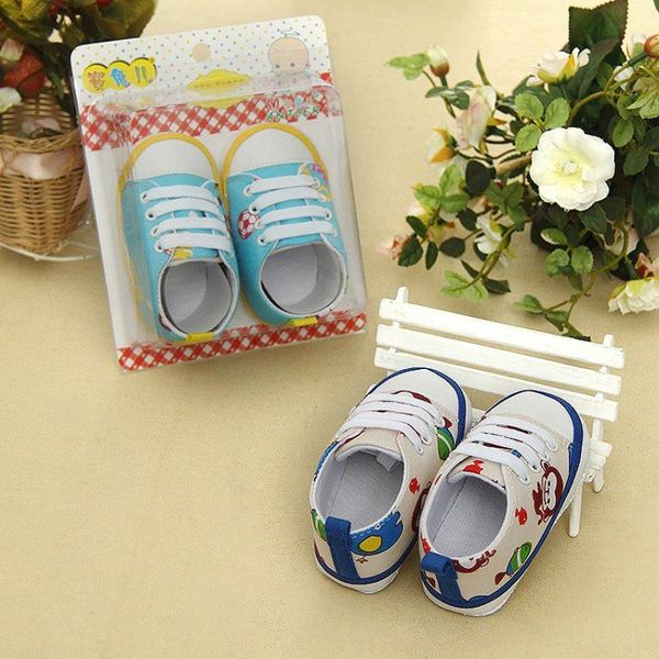 

0-18m newborn kids baby boy girl sneakers lace soft sole toddler shoes new