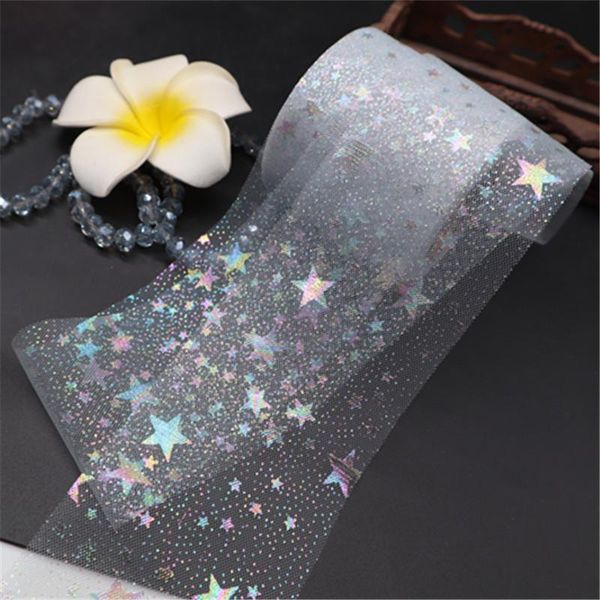 

25yard roll rainbow bletitter tulle roll crystr crystal organza чистая ткань diy craft подарок tutu юбка главная свадебное украшение bbyghs