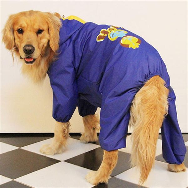 

dog waterproof clothing big large dog raincoat japanese akita samoyed golden retriever labrador big dog costume pet outfit coat bbyafs