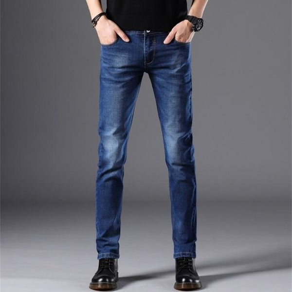 2020 Top Qualität Lange Länge Beliebte Männer Jeans Auf Heiße Verkäufe Kostenloser Versand Lange Hosen Für Männer 201118