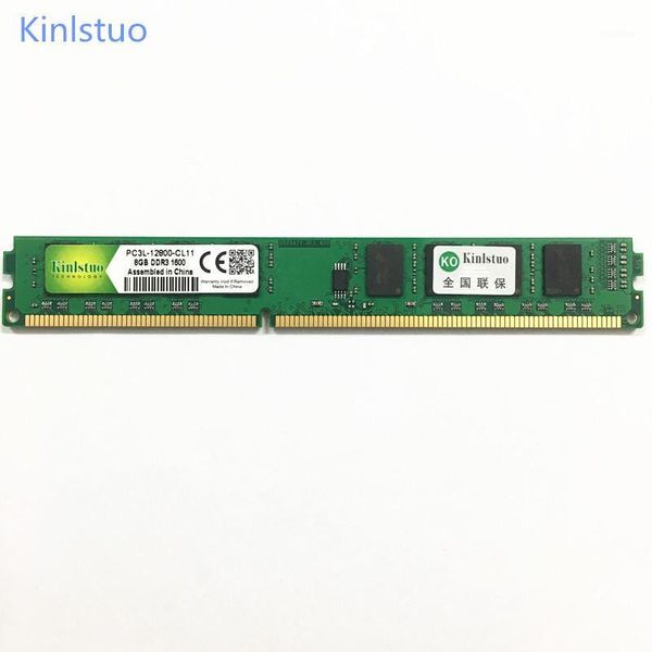 

rams kinlstuo ddr3 ram ddr3l 8gb 1600mhz pc3l-12800 dimm 240pin deskmemory 1.35v low voltage1