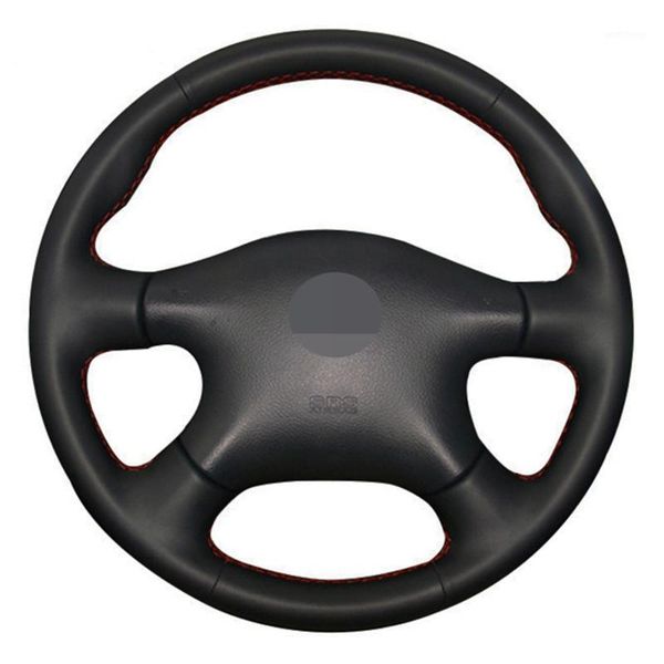 

steering wheel cover genuine leather for almera n16 pathfinder primera paladin old xtrail 2001-2006 samsung sm31
