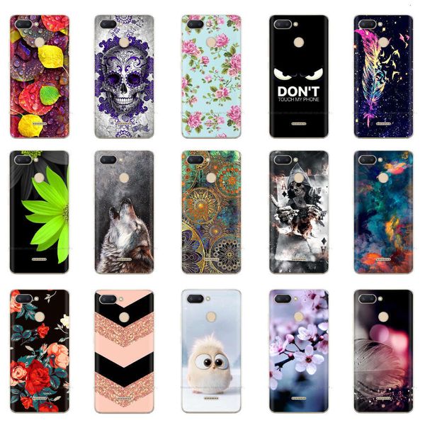 

qahongmi 6 tpu silicone cover, hongmi 6 hongmi 6 color animal print silicone coverlk