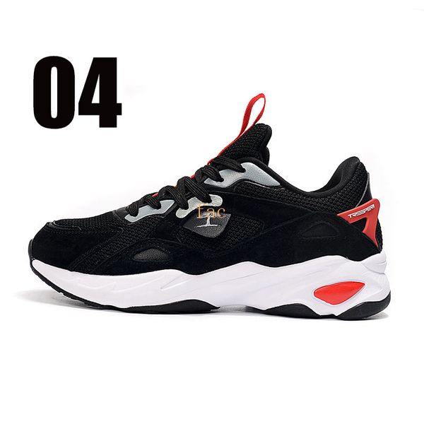 

treeperi fashion chunky 6.0 running shoes us 8 eur 39 black red for women sneakers