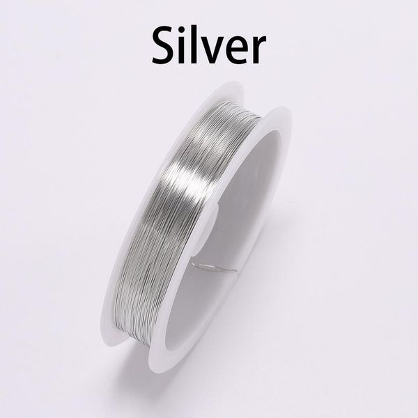 

1 roll 0.3 0.4mm wire diameter roll copper wire beading cord fit craft beading wire jewelry making cord for diy jewelr wmtycd, White;red