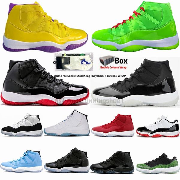 

jourdanshoes size 13 with box stock jumpman 11 bred white concord 45 25th anniversary 11s mens basketball shoes womens snea