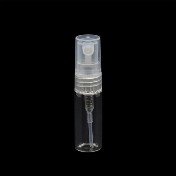 Großhandelspreis 3 ml nachfüllbar Kleines Glas Spray Parfüm-Flasche Mini Glasphiolen 3ml Duftflasche Freie Verschiffen DHL Fedex UPS leeren