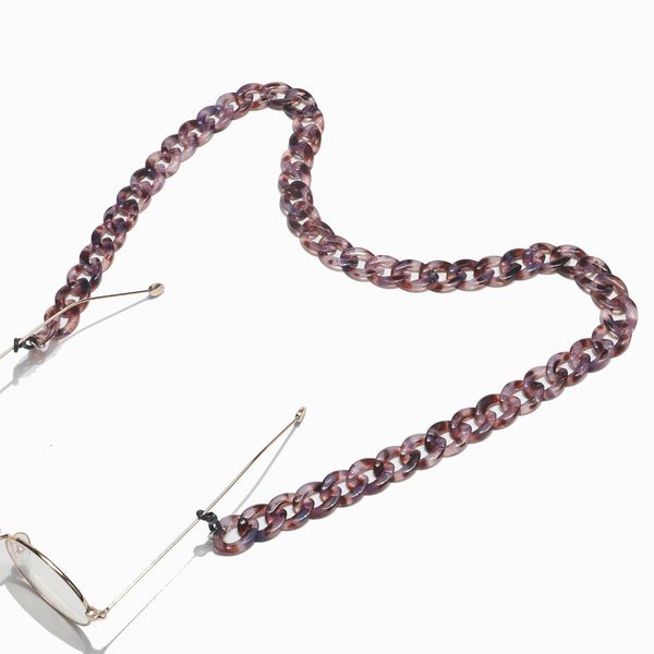 

resin acrylic plastic leopard print eyeglasses chain simple retro fashion eyeglasses chain sunglasses strap necklace h jllscx
