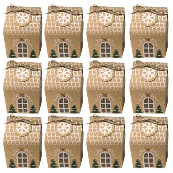 

gift wrap 50 set of christmas candy box packing for xmas party