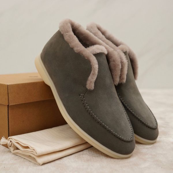 

australian boots booties women men winter snow fur boots fashion bottes martin short boots ladies ankle boot stiefel bottes femme, Black