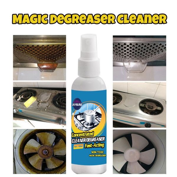 

100 мл смазки полиции magic degliser очиститель спрей magic deebaser и cleaner spray multi целевой кухонный жир cleaner d2 jllzcr