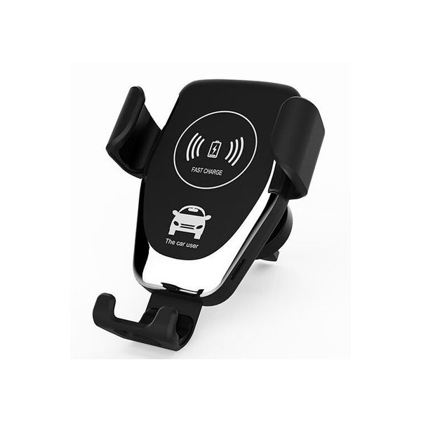 

bull head gravity clips qi wireless chargeing car mobile phone holder