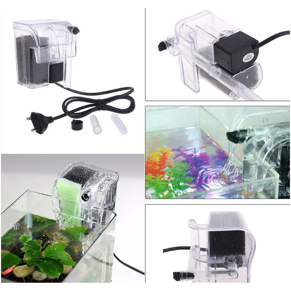 

водопад висейте на внешнем кислорожном насосном водонепроницаемом фильтре для аквариумных рыбных бак водопада висит