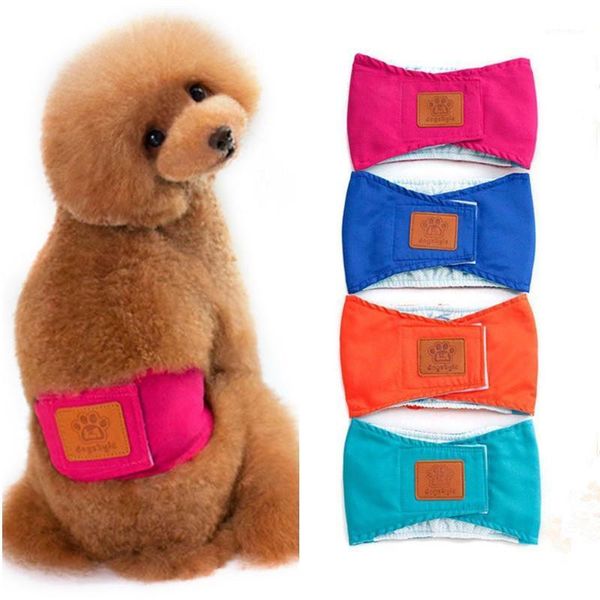 

reusable pet diaper physiological pants for female dog washable sanitary shorts soft puppy leak-proof panties pet underwear1