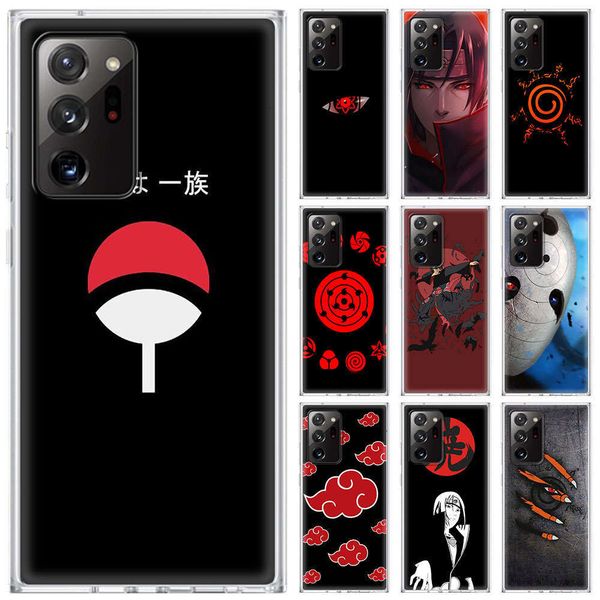 

3transparent black silicon naruto animation for samsung galaxy note 8 9 10 20 note 10 plus 20 super 5gcf1