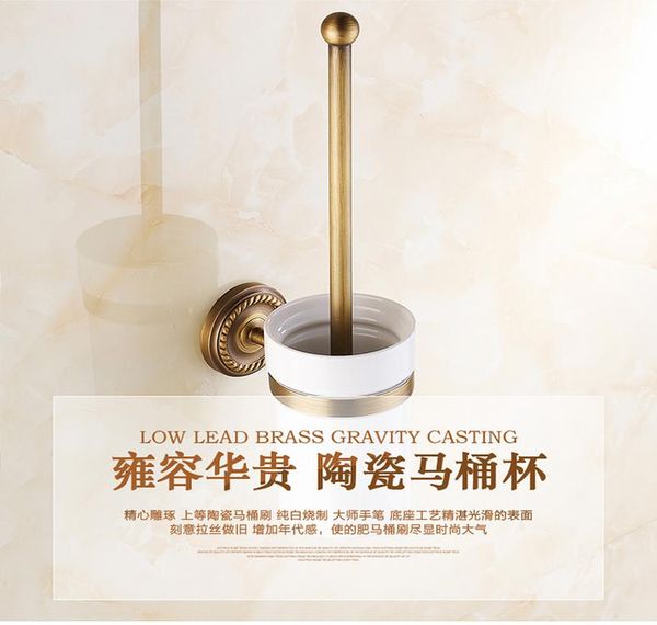

befola ванная комната все медный туалетный кисти для унитаза. сельский держатель туалета керамическая чашка gz 9008 wmtxjx pets2010