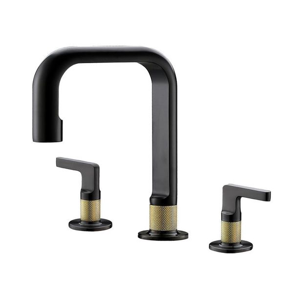 

bathroom sink faucets simplicity brass faucet double handle three holes cold water basin mixer tap quality