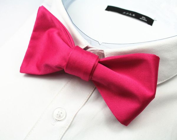 

gusleson новое качество мода мужские bowties сплошной цвет обычный шелк самоулковитый лук связей бабочки noeud papillon бизнес свадьба q jll, Black;gray