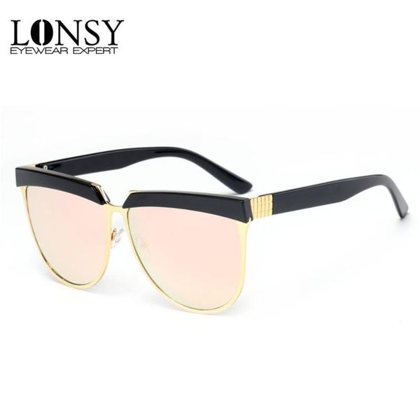 

sunglasses lonsy 2021 women square fashion summer style big designer retro vintage 1582, White;black