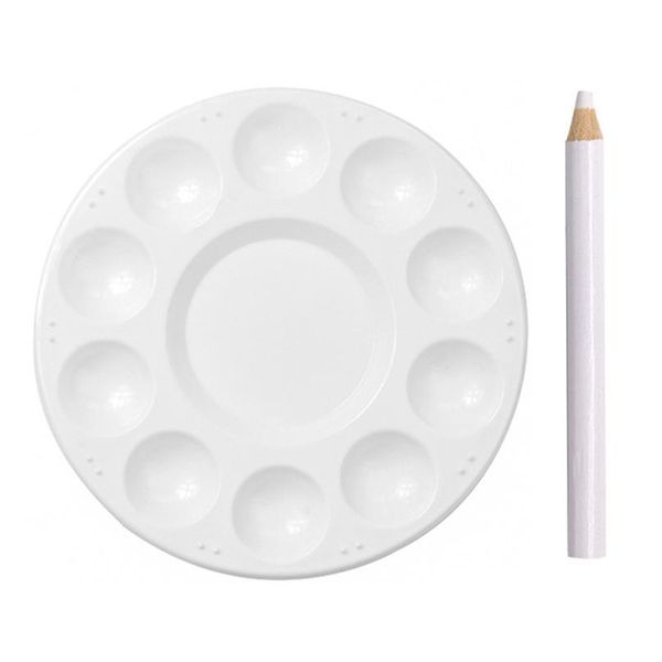 

45pcs mandala dotting tools for painting rock stone stencil acrylic stick brush pen gem sticker easel qylxms, Silver