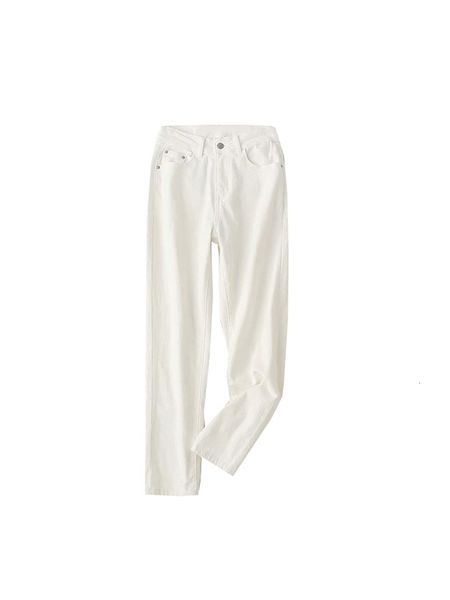 

2021 new all-match elastic black and white with high waist radish daddy pencil pants thin street women jeans jvqp, Blue
