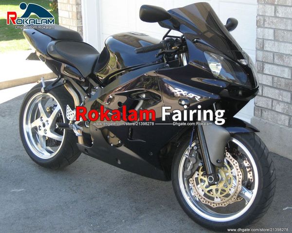 Bodywork Preto Set para Kawasaki Ninja ZX9R 2000 2001 ZX-9R ZX 9R 00 01 Fairings de motocicleta (moldagem por injeção)