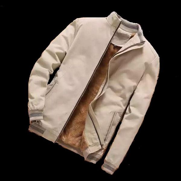 

men's jackets mens designer fashion bomber casual male outwear fleece thick warm windbreaker jacket men baseball coats, Black;brown