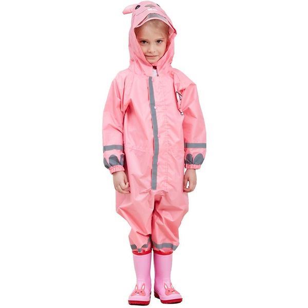 

vilead cute animal baby jumpsuits rain coat waterproof polyester raincoat children windproof poncho for kindergarten student wmtxfs xhlove