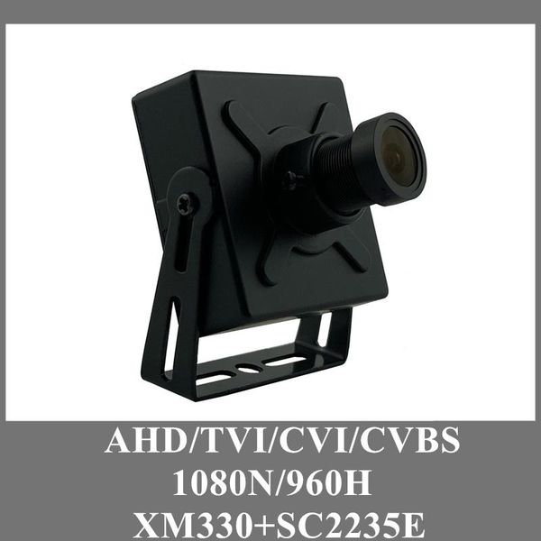 

4pcs ahd/cvi/tvi/cvbs analog metal mini box camera 1080n 960h m12 lens bnc all color 1.7mm fisheye 2.8-12mm cctv security