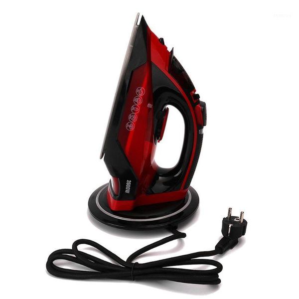 

2600w cordless electric steam iron for garment generator clothes laundry brush steamer home travelling eu plug1