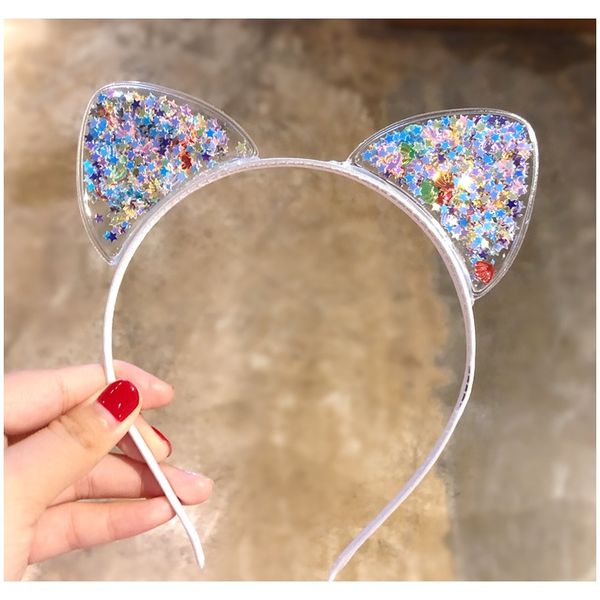 

мода корея симпатичные кошки уши оголовье укладки волос аксессуары для детских девочек принцесса прилабные подарки простые головные услуги и