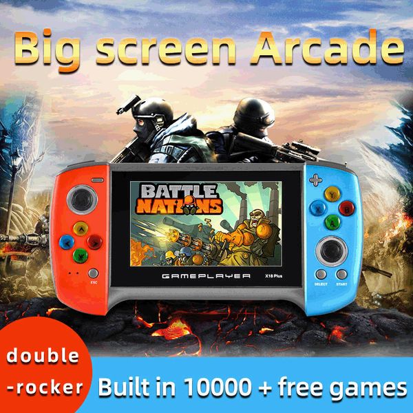 

4.3-inch large screen handheld nostalgic fc game console (zdj56