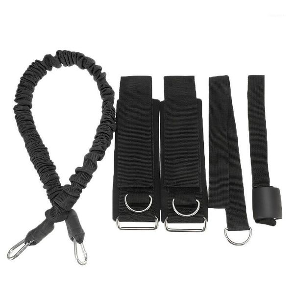 

resistance bands training muscle therapy home gym workouts set exercise with door anchor legs ankle straps1
