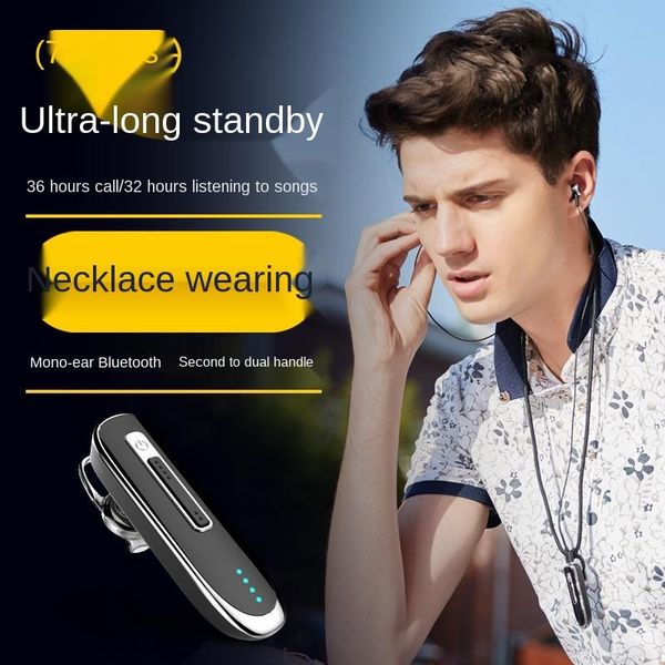 

оригинальный 300mah спорт стерео мини беспроводная bluetooth гарнитура ожерелье наушник bluetooth handsfree клип на наушники наушники