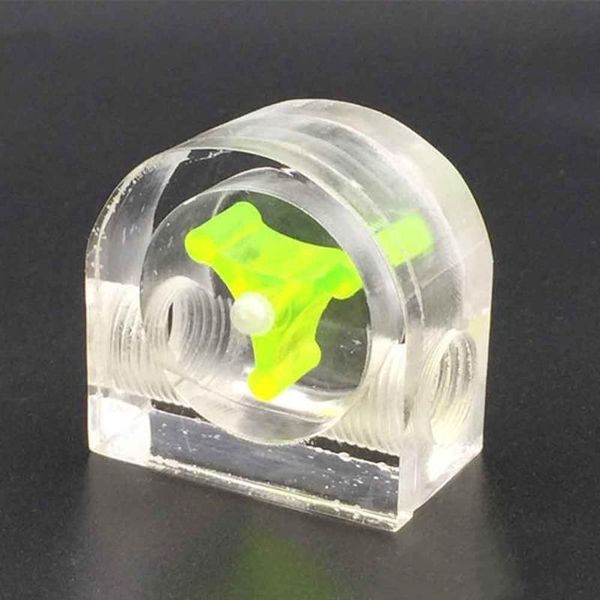 

2 way g1/4 thread acrylic indicator easy install durable measuring tools flow meter for pc water cooling home polished surface