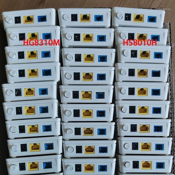 

fiber optic equipment 10pcs onu gpon epon ont ftth fiberhome modem second hand hg8310m hg8010h hg8010c 1ge ont1
