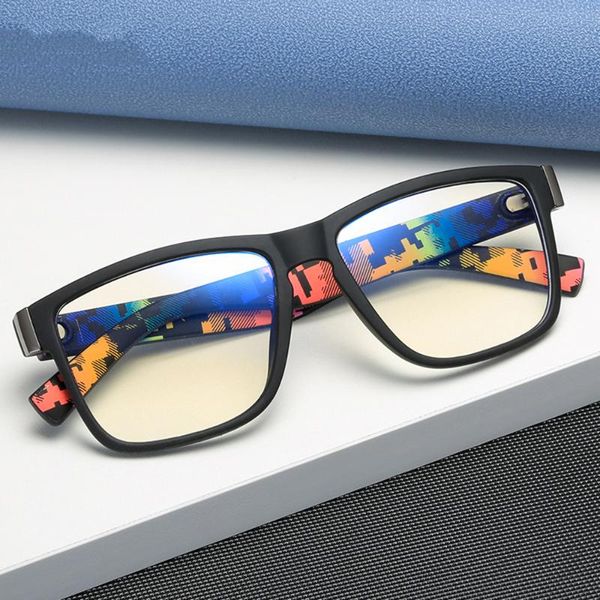 

computer glasses anti blue rays glasses men square eyewear frame women retro anti blue light gaming optical frames uv400, White;black